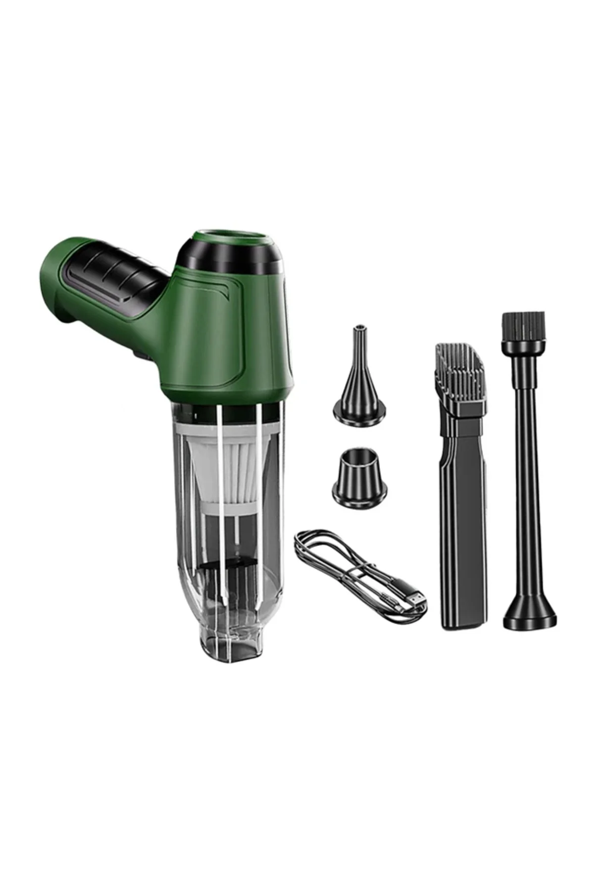 Air Blower Araba Süpürgesi Yeşil