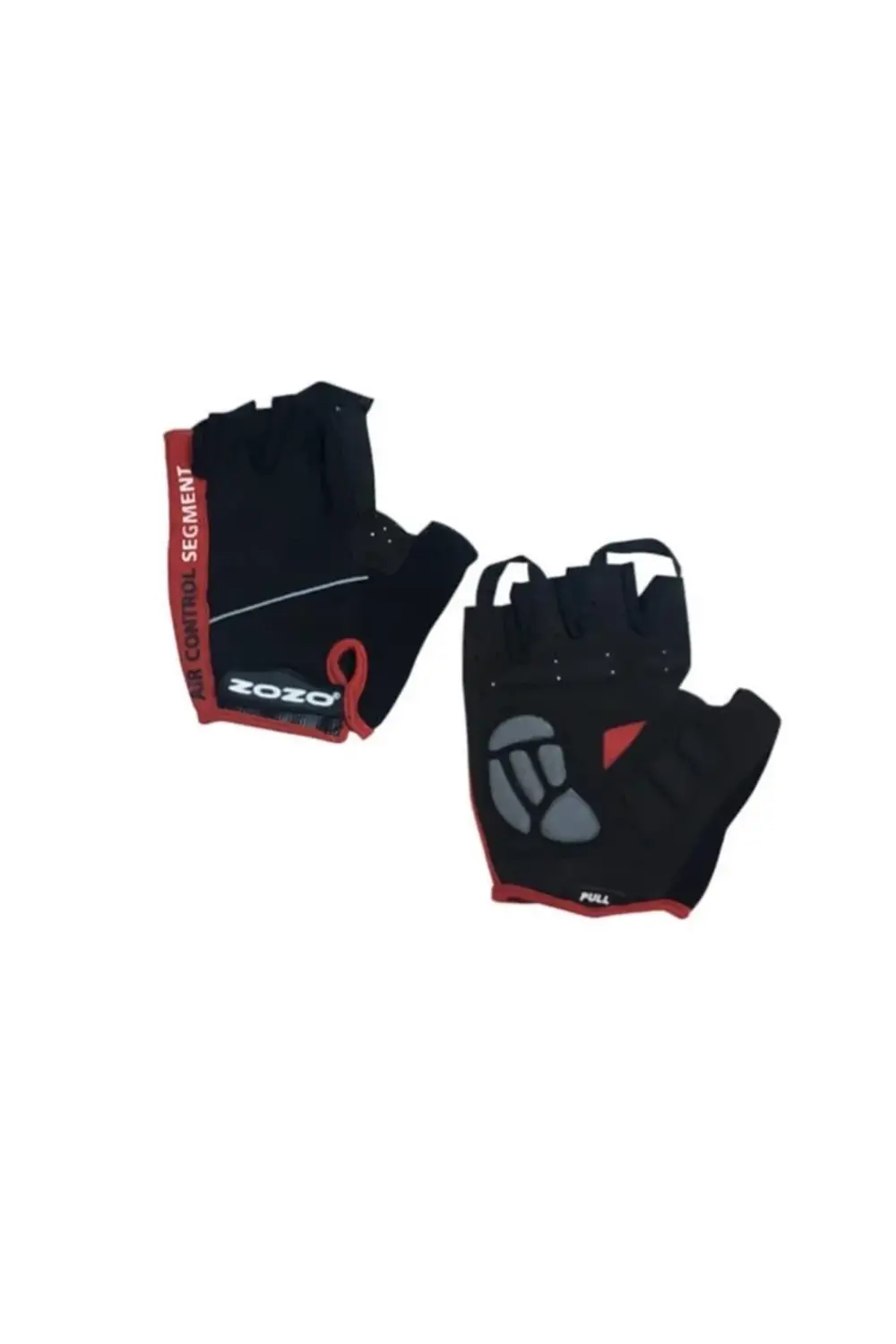 Air Control Eldiven Reflektörlü Silikon Jelli Kırmızı L Beden