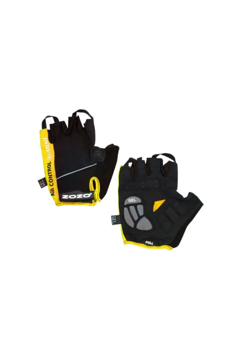 Air Control Eldiven Reflektörlü Silikon Jelli Sarı Siyah X Large