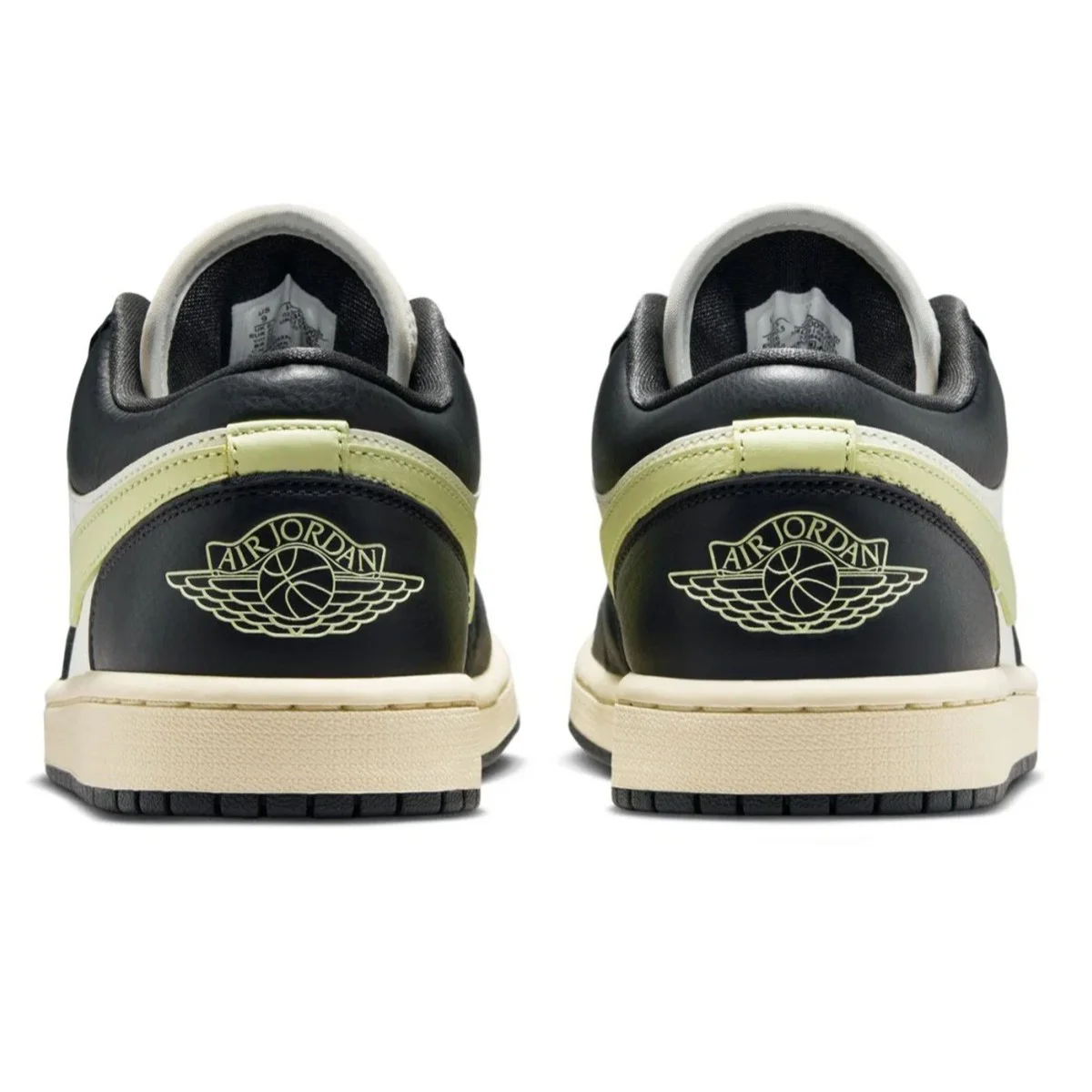 Air Jordan 1 Low 'Fall League' Special Edition Womens Sneaker Hakiki Deri Kadın Günlük Spor Ayakkabı Krem Antrasit