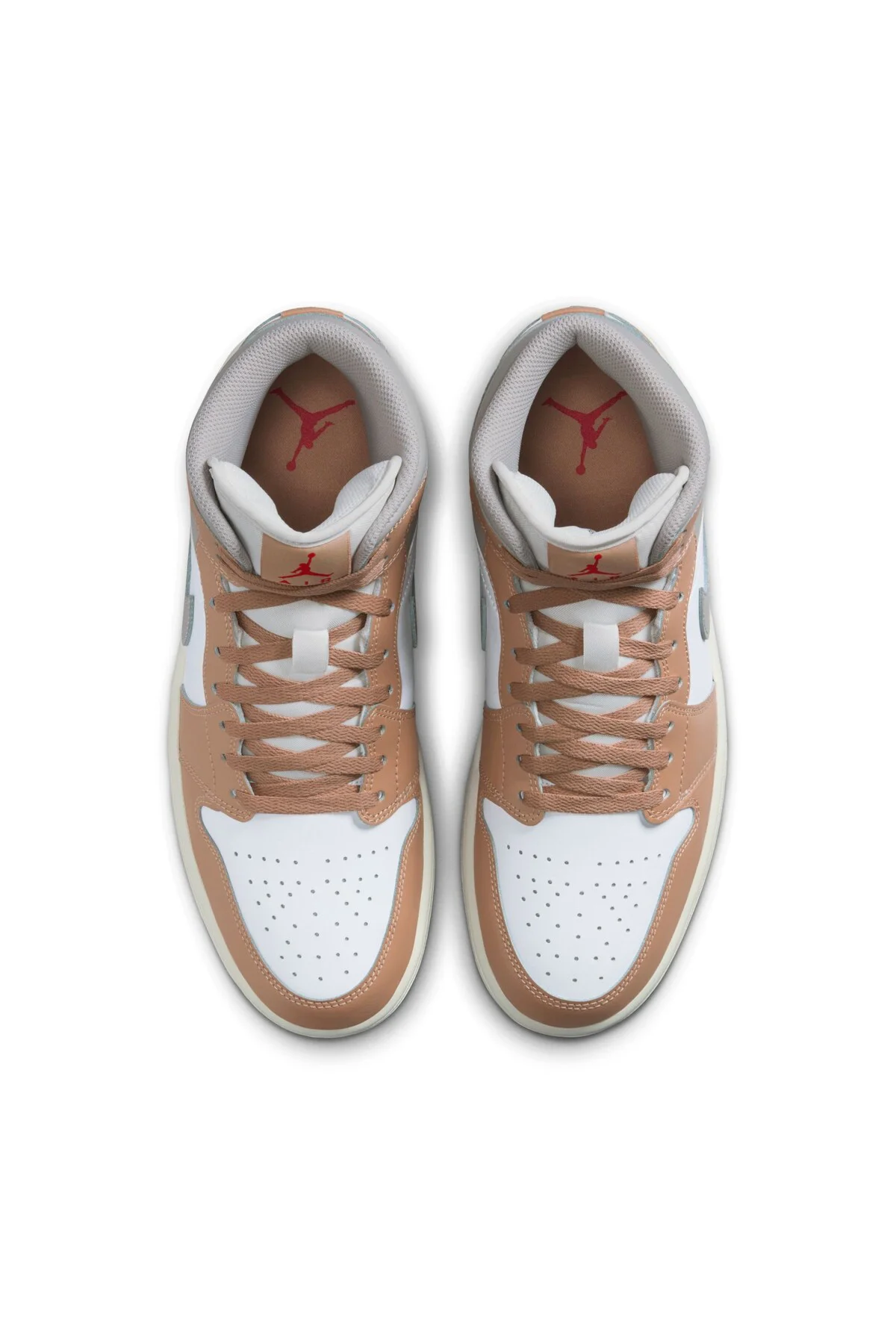 Air Jordan 1 Mid 'Hemp' Erkek Basketbol Ayakkabısı BQ8426-200 PASHA GİYİM