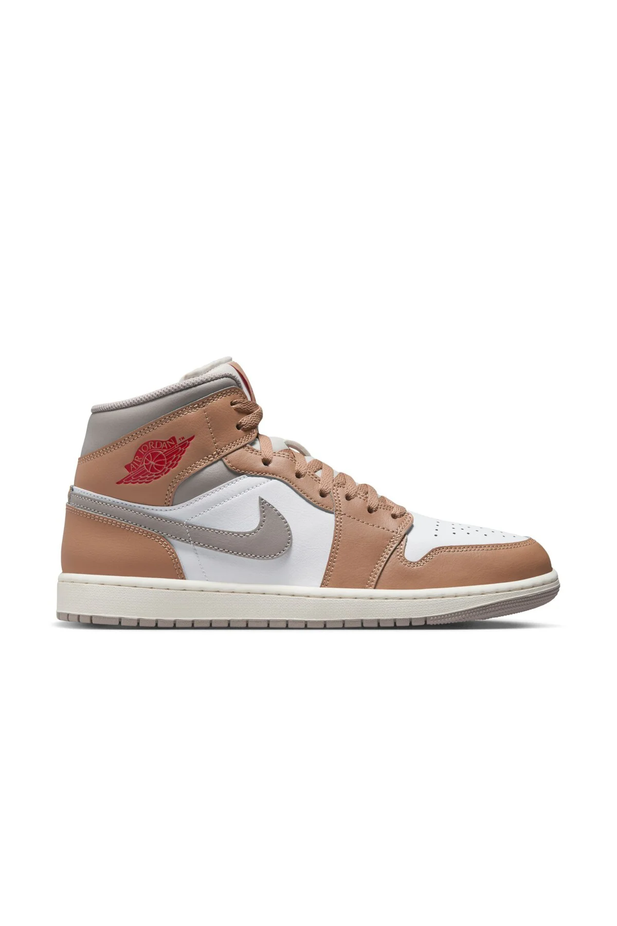 Air Jordan 1 Mid 'Hemp' Erkek Basketbol Ayakkabısı BQ8426-200 PASHA GİYİM