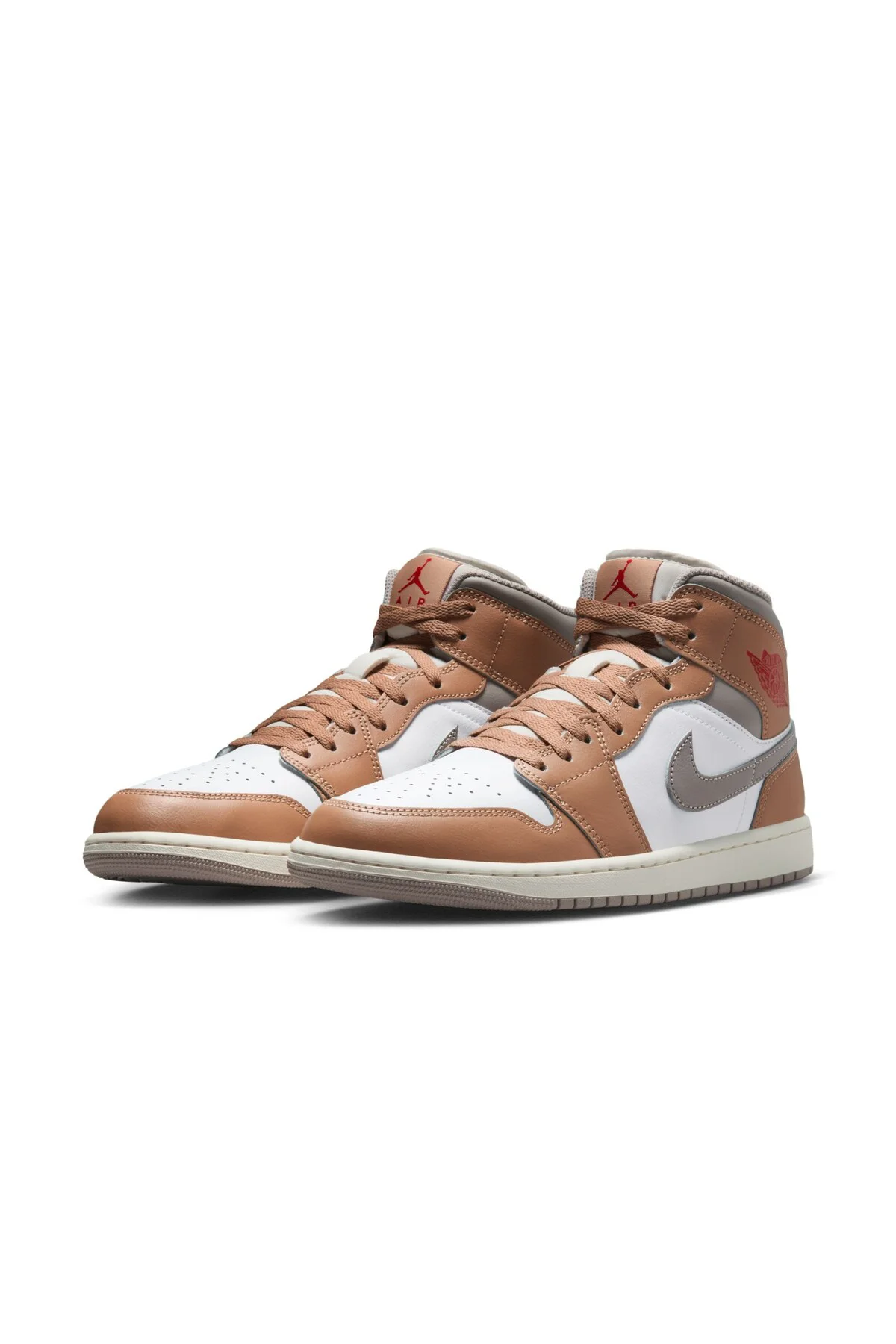 Air Jordan 1 Mid 'Hemp' Erkek Basketbol Ayakkabısı BQ8426-200 PASHA GİYİM