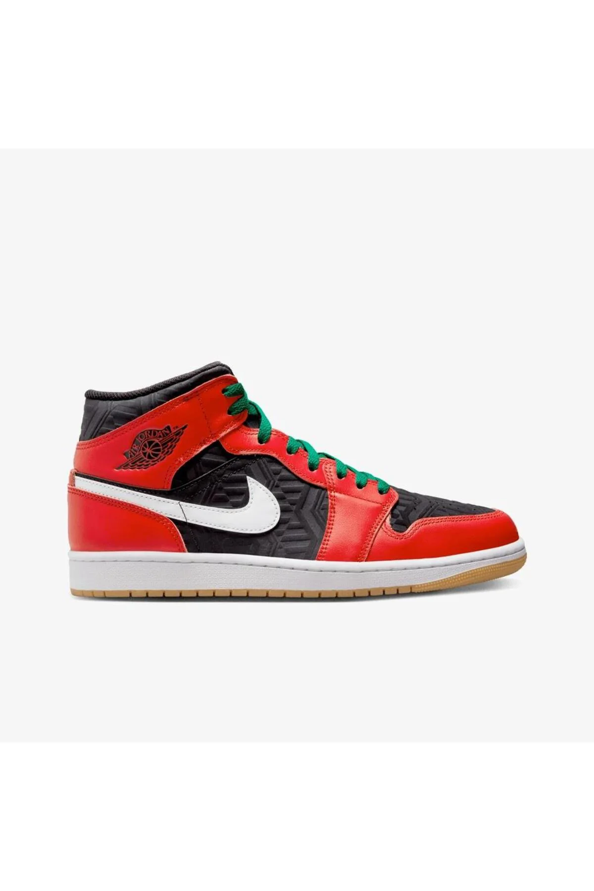 Air Jordan 1 Mid SE Christmas DQ8417-006 Erkek Basketbol Ayakkabı