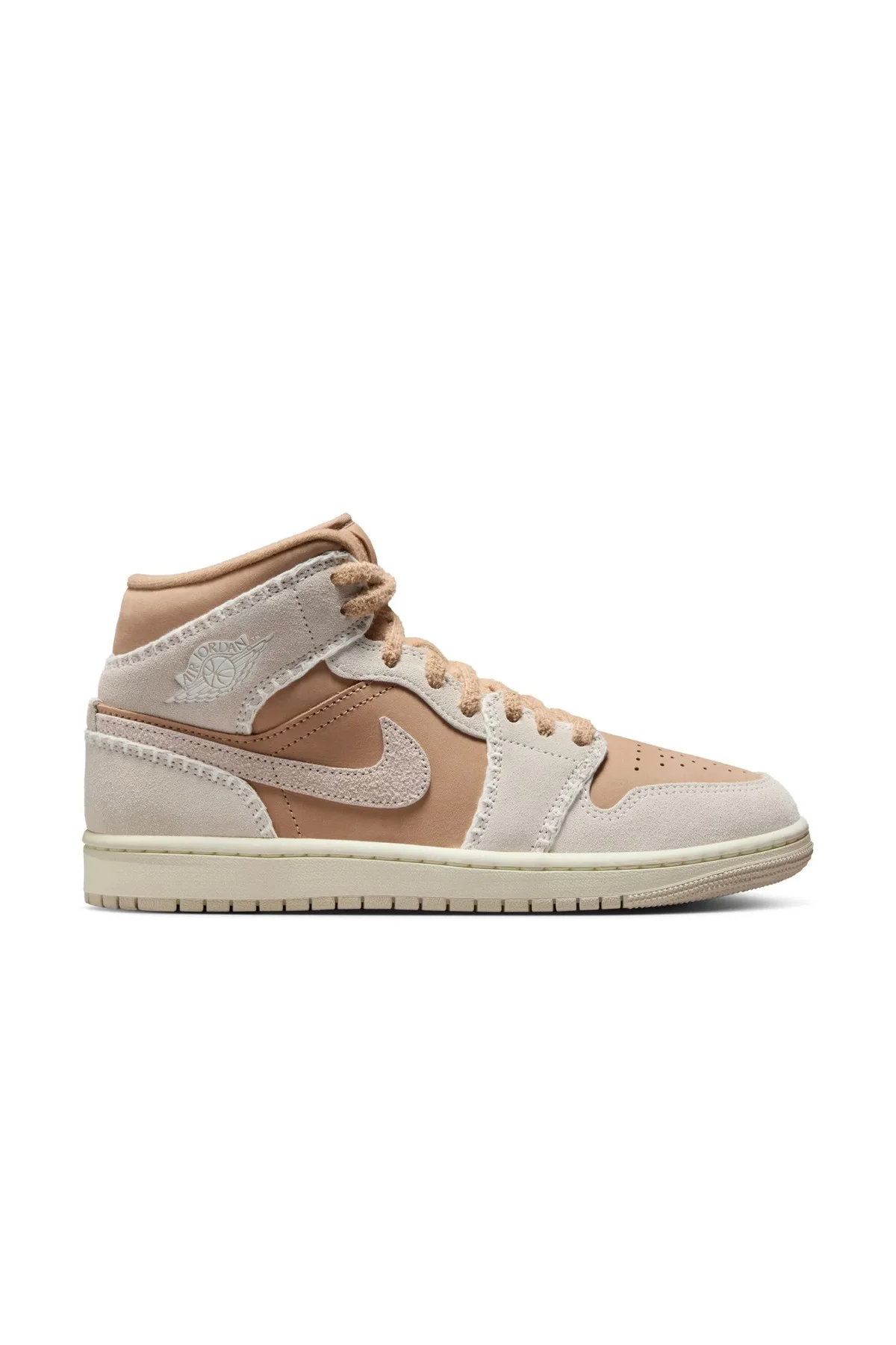 Air Jordan 1 Mid SE 'Hemp' Kadın Basketbol Ayakkabısı HV4269-200
