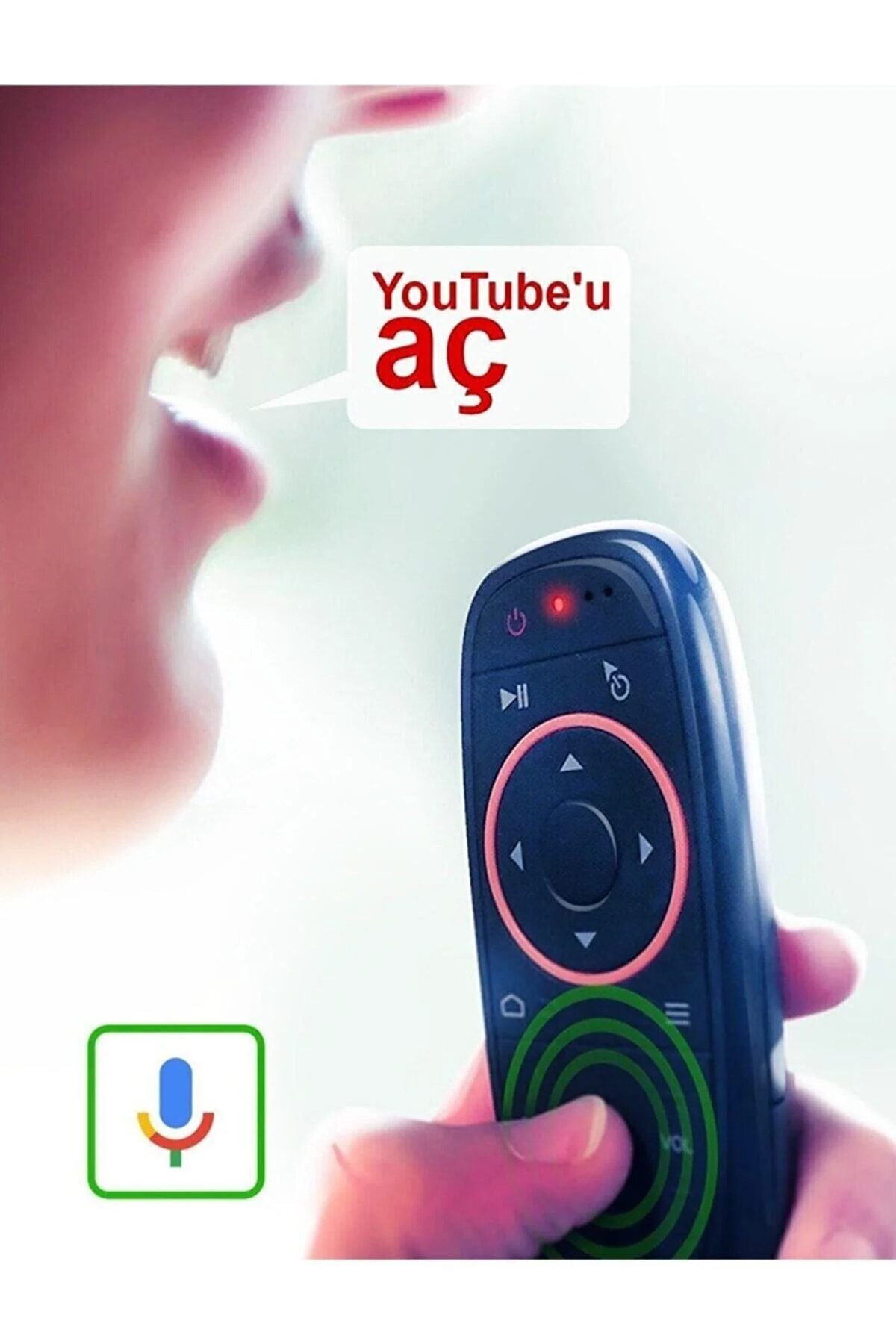 Air Mini Harekete Duyarlı Mause Uzaktan Kumanda 2.4g Wireles Desteği