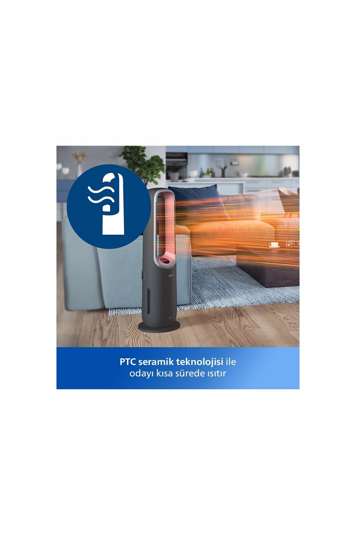 Philips Air Performer 3'Ü 1 Arada Hava Temizleyici, Fan Ve İsıtıcı