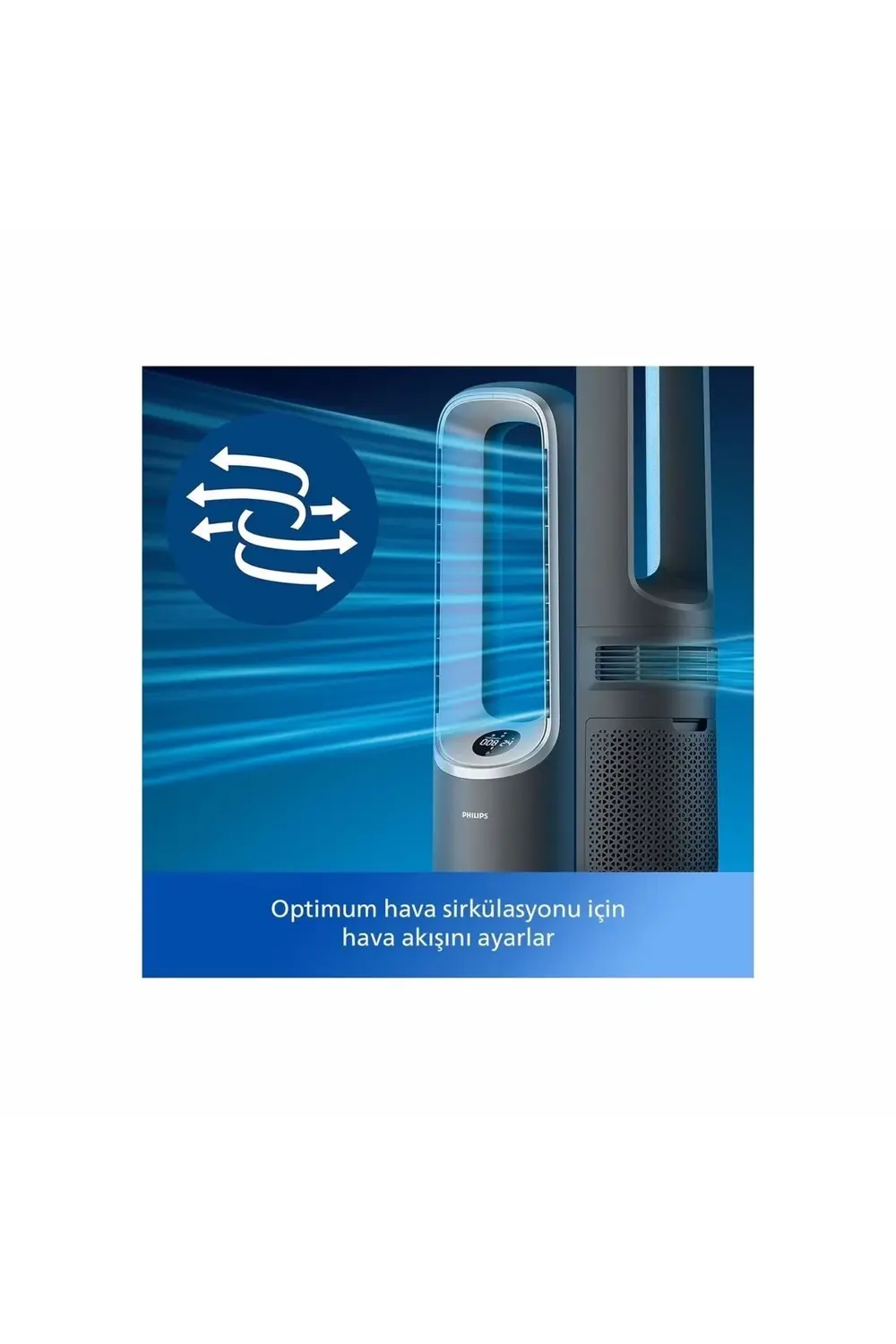 Air Performer 3'ü 1 Arada Hava Temizleyici, Fan Ve Isıtıcı