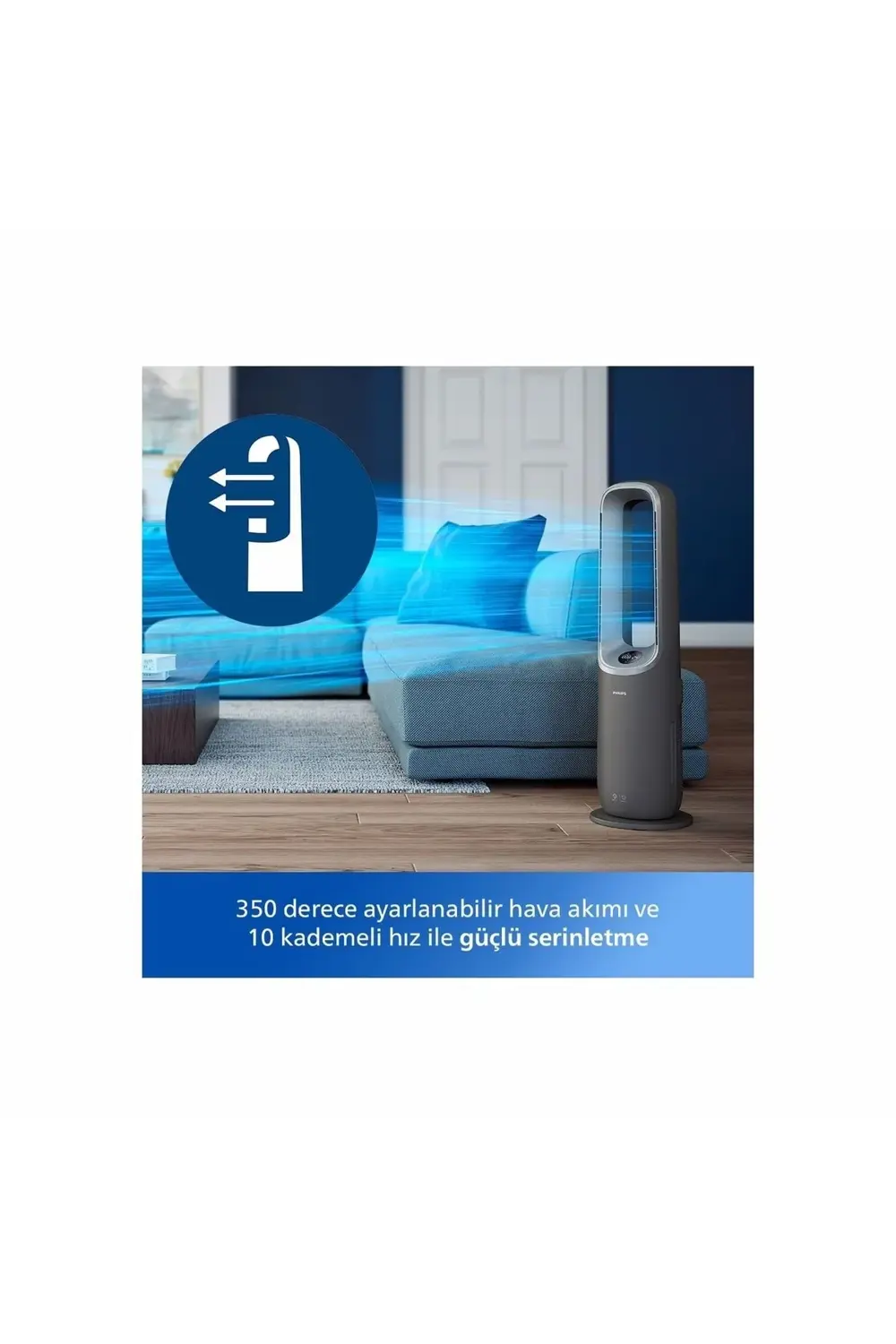 Air Performer 3'ü 1 Arada Hava Temizleyici, Fan Ve Isıtıcı