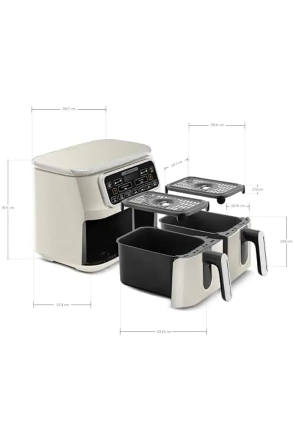AIR PRO COOK DUO KÖZ XXXL 8 L AIRFRYER BEIGE 395519