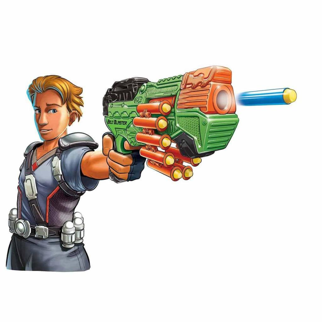 Air Warriors Belt Blaster Sünger Dart Atan Oyuncak Air Warriors Belt Blaster Sünger Dart Atan Oyuncak