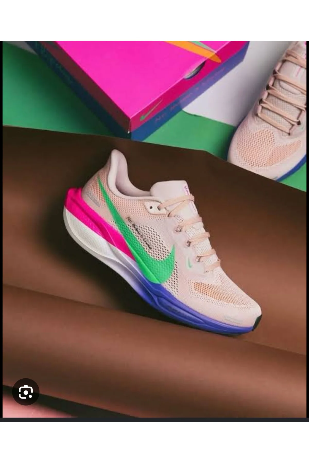 Air Zoom Pegasus 41 Ek Kadın Pembe Koşu Ayakkabısı
