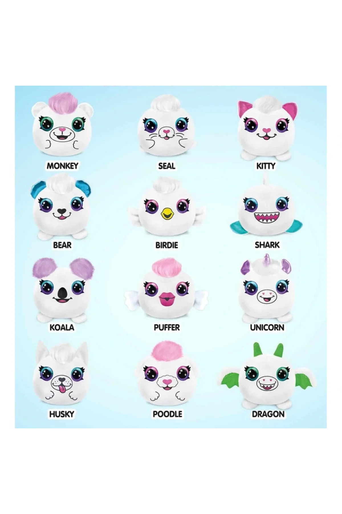 Airbrush Plush Peluş Sürpriz Mini Kit