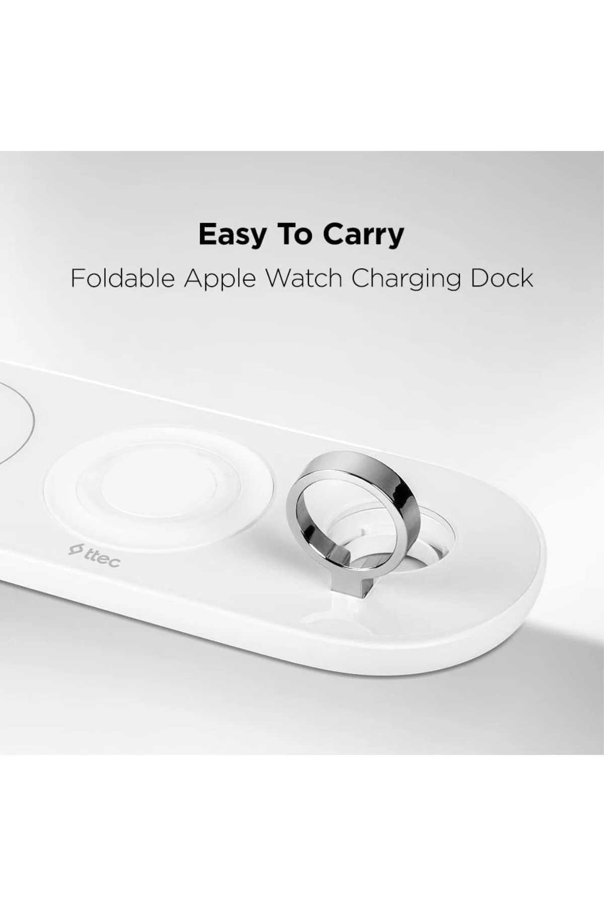 AirCharger Trio 3’ü 1 Arada iPhoneWatch + AirPods Kablosuz Hızlı Şarj Aleti