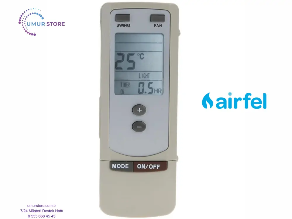 Airfel ACFS 24 Yer Tavan Klima Kumandası