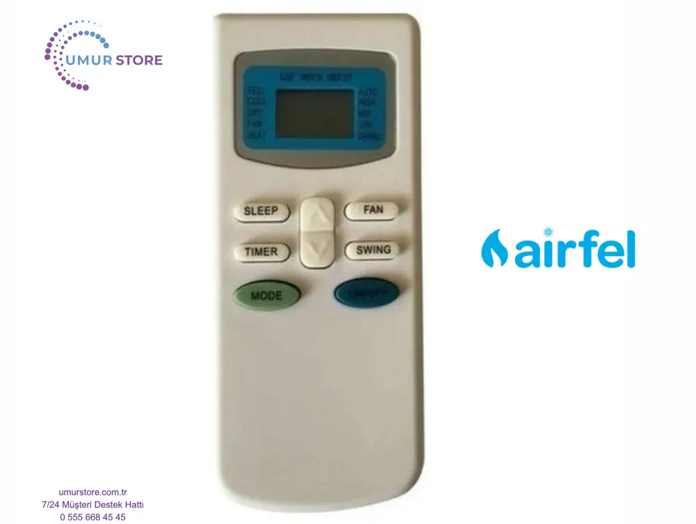 Airfel AP09 3103 Portatif Klima Kumandası