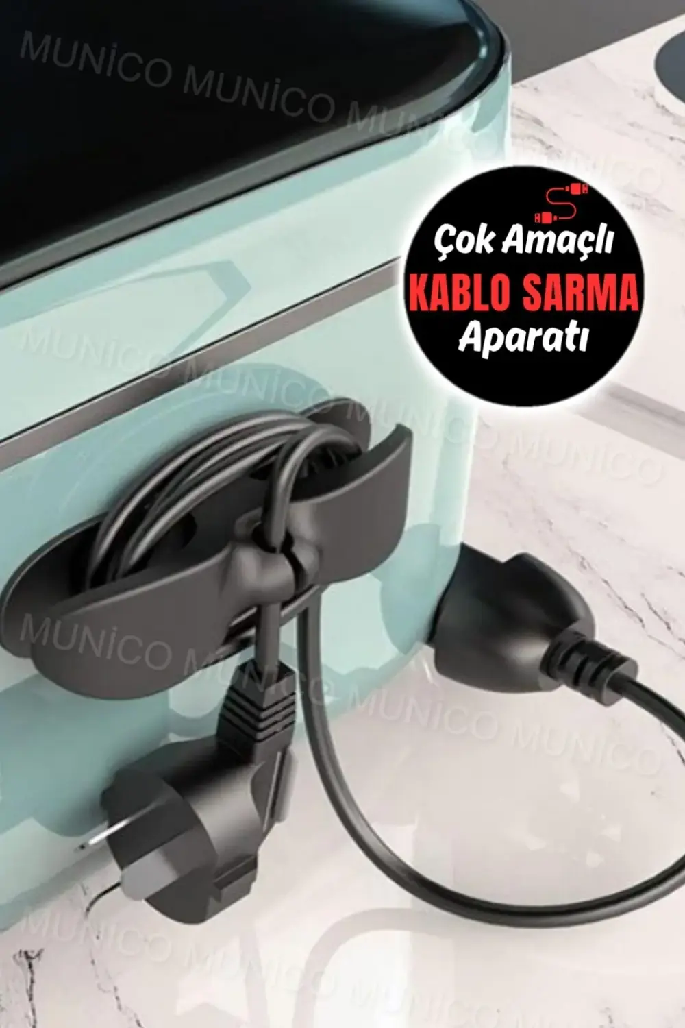 Airfryer Kablo Toparlayıcı Sarma Küçük Ev Aletleri İçin Pratik Ka