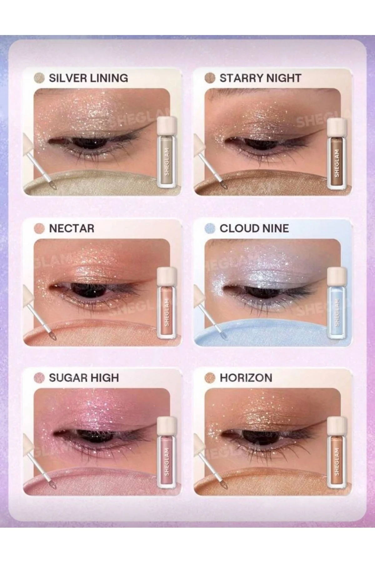 Airglow Eye Tint Cloud Nine Işıltılı Likit Göz Farı