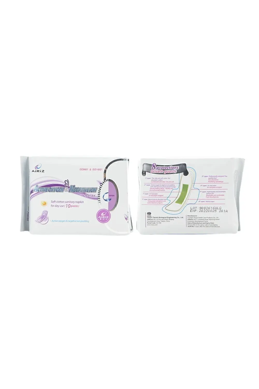 Airiz Hijyenik Kadın Pedi 1 Paket 10 Lu Gündüz 1 Paket 30 Lu Günl
