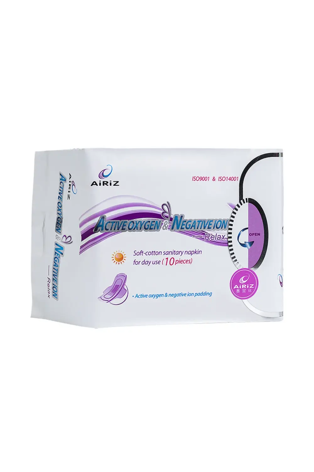 Airiz Hijyenik Kadın Pedi 2 Paket 10'lu Orta Boy