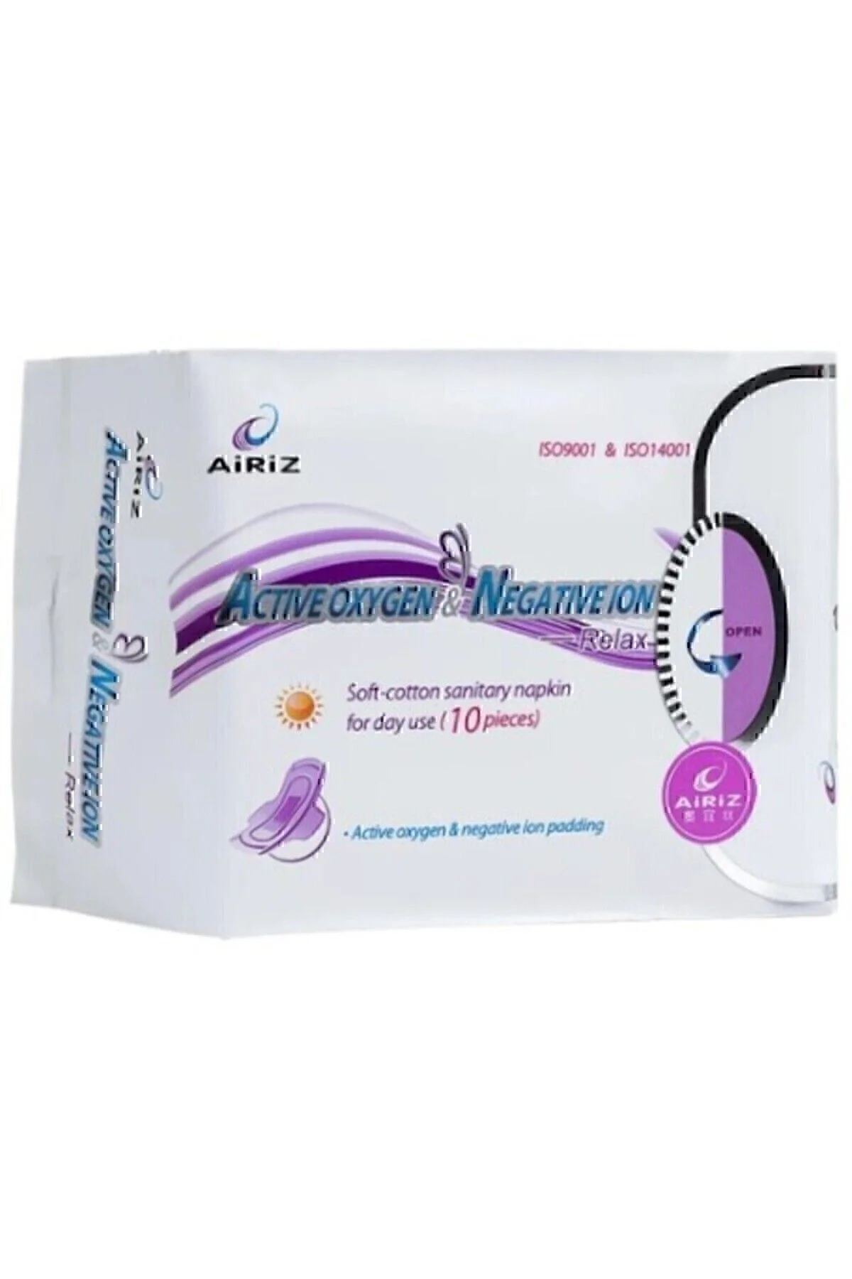 Airiz Hijyenik Kadın Pedi 4 Paket 10 Lu Gündüz