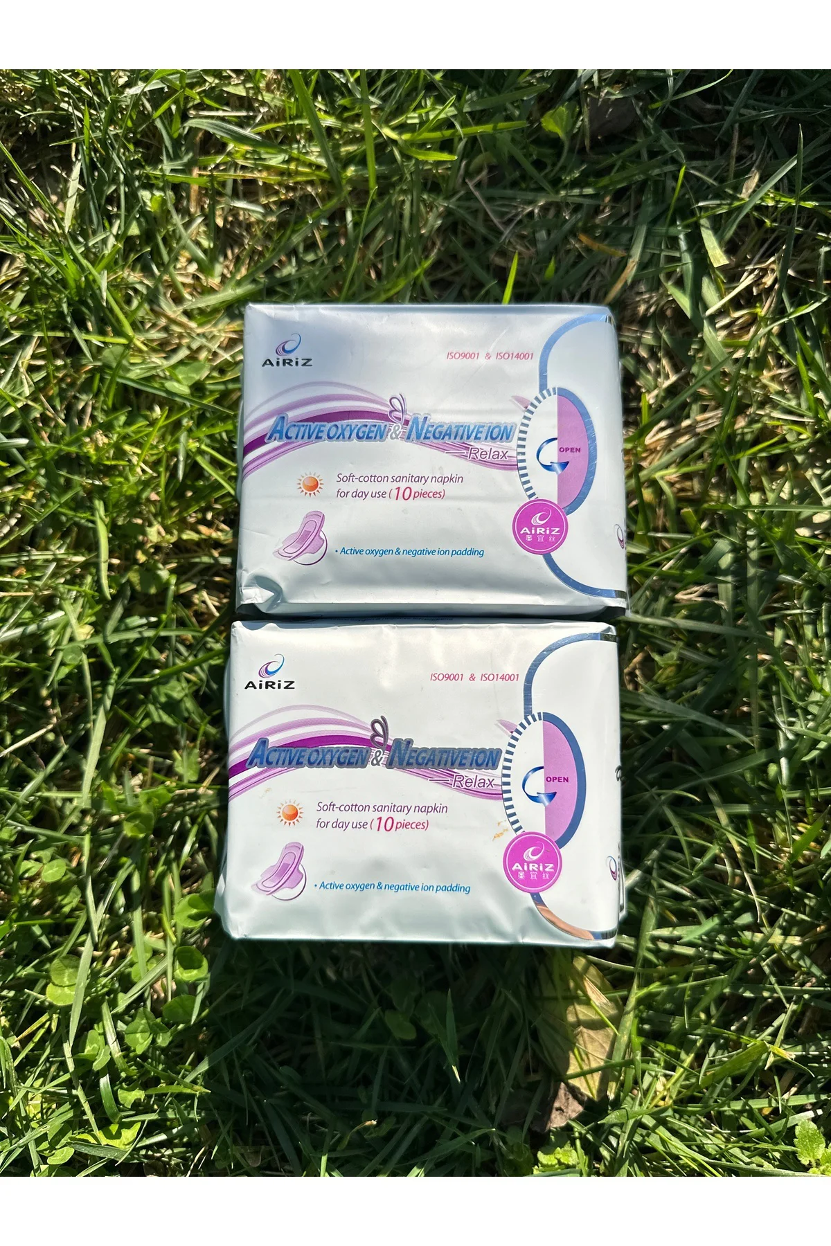 Airiz Hijyenik Kadın Pedi 2 Paket 10'lu Gündüz