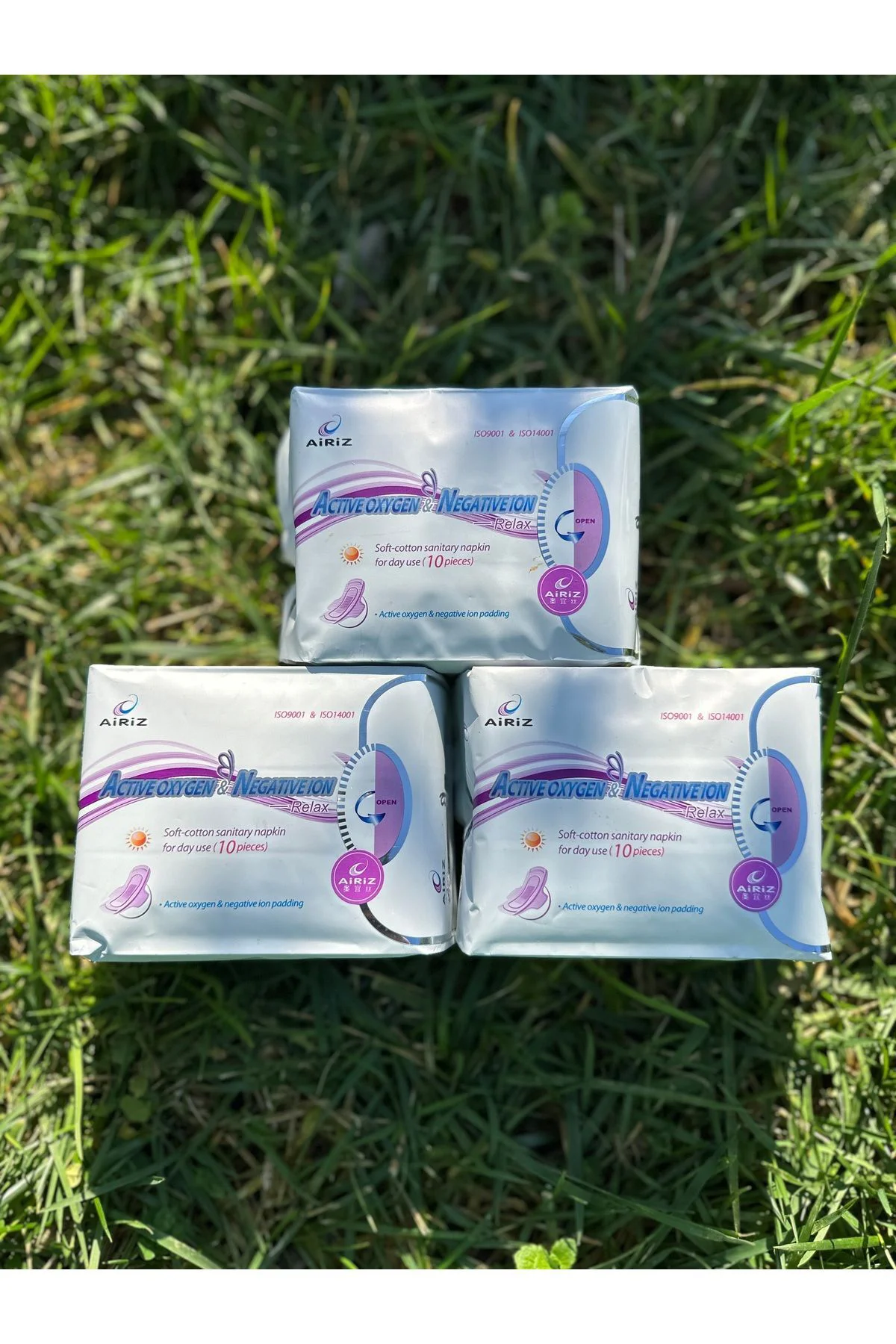 Airiz Hijyenik Kadın Pedi 3 Paket 10'lu Gündüz