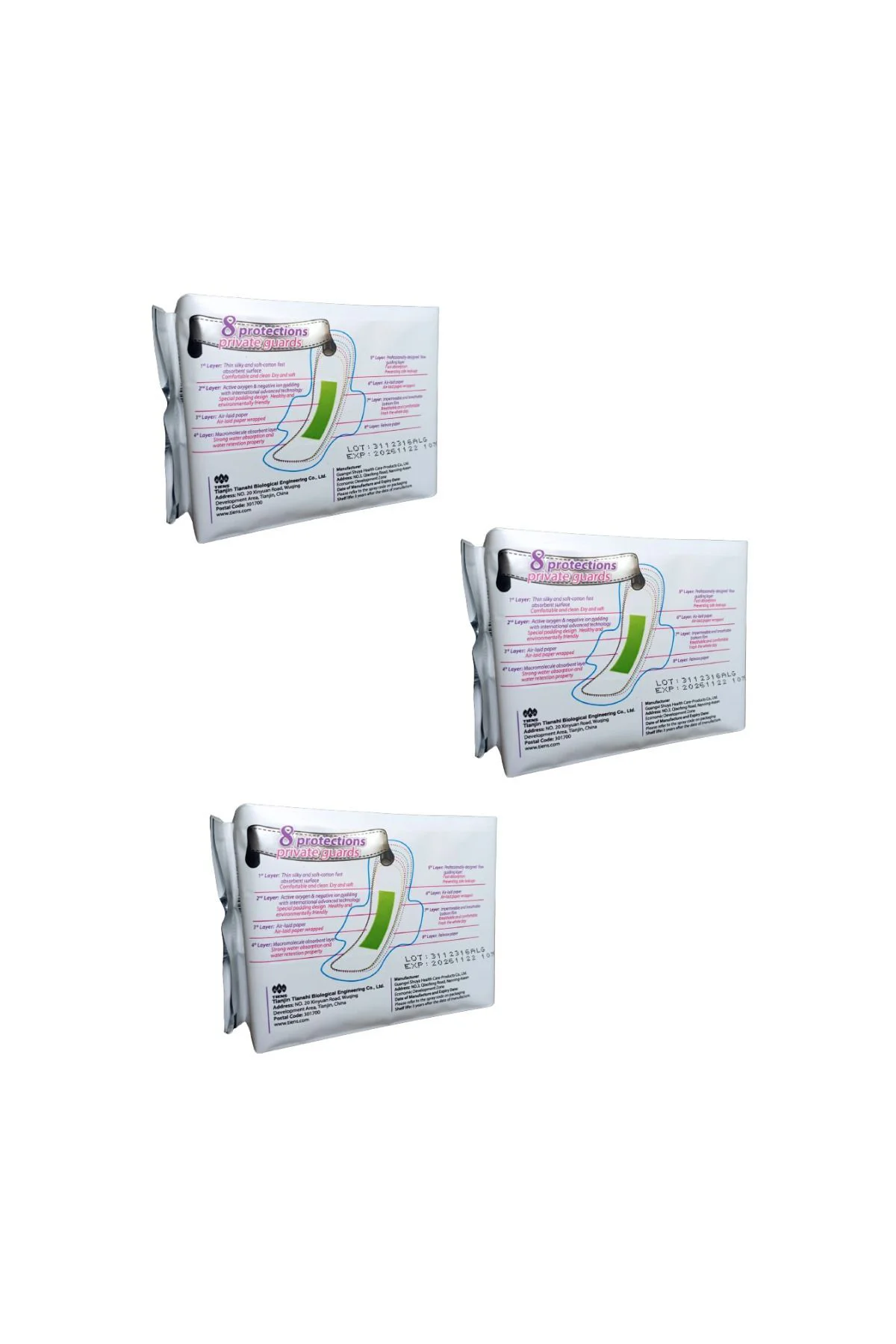 Airiz Hijyenik Kadın Pedi 10' Lu Gündüz Kullanım 3 Paket