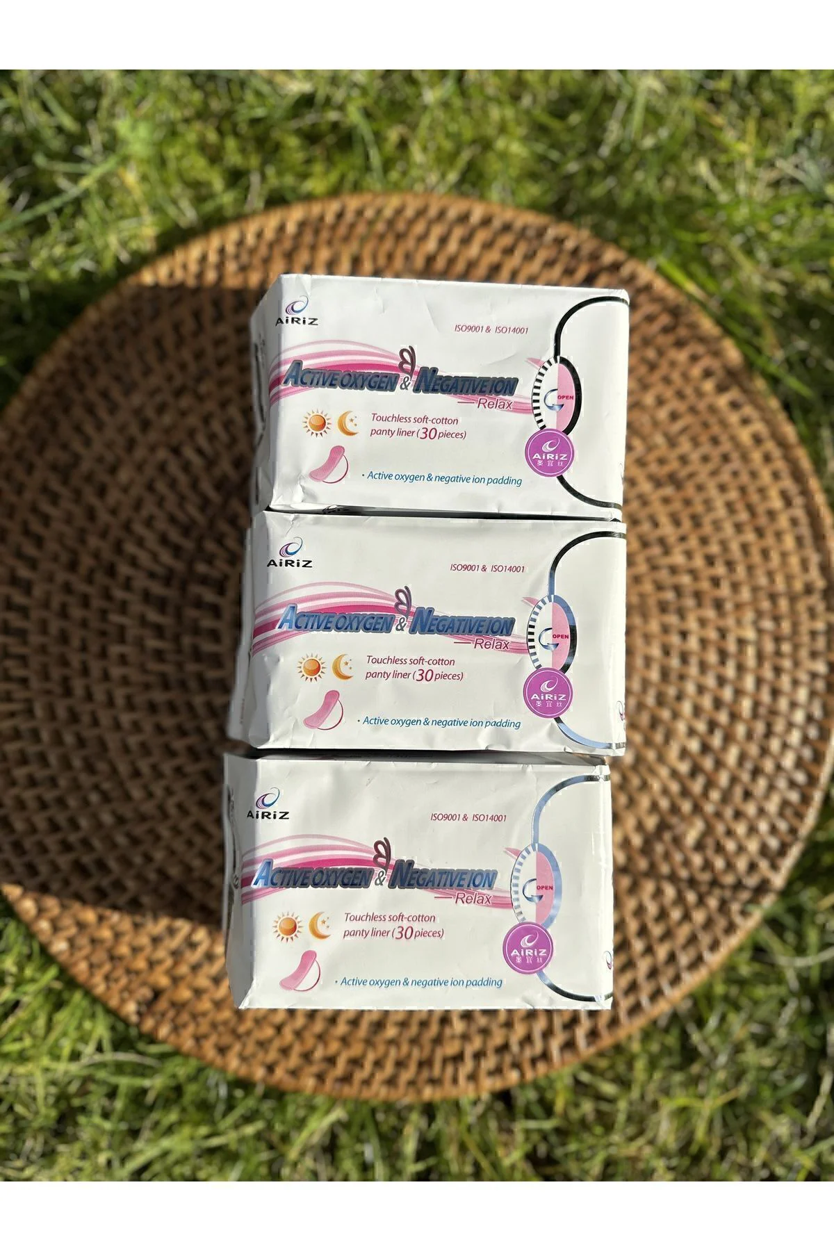 Airiz Hijyenik Kadın Pedi Günlük 3 Paket 30'lu