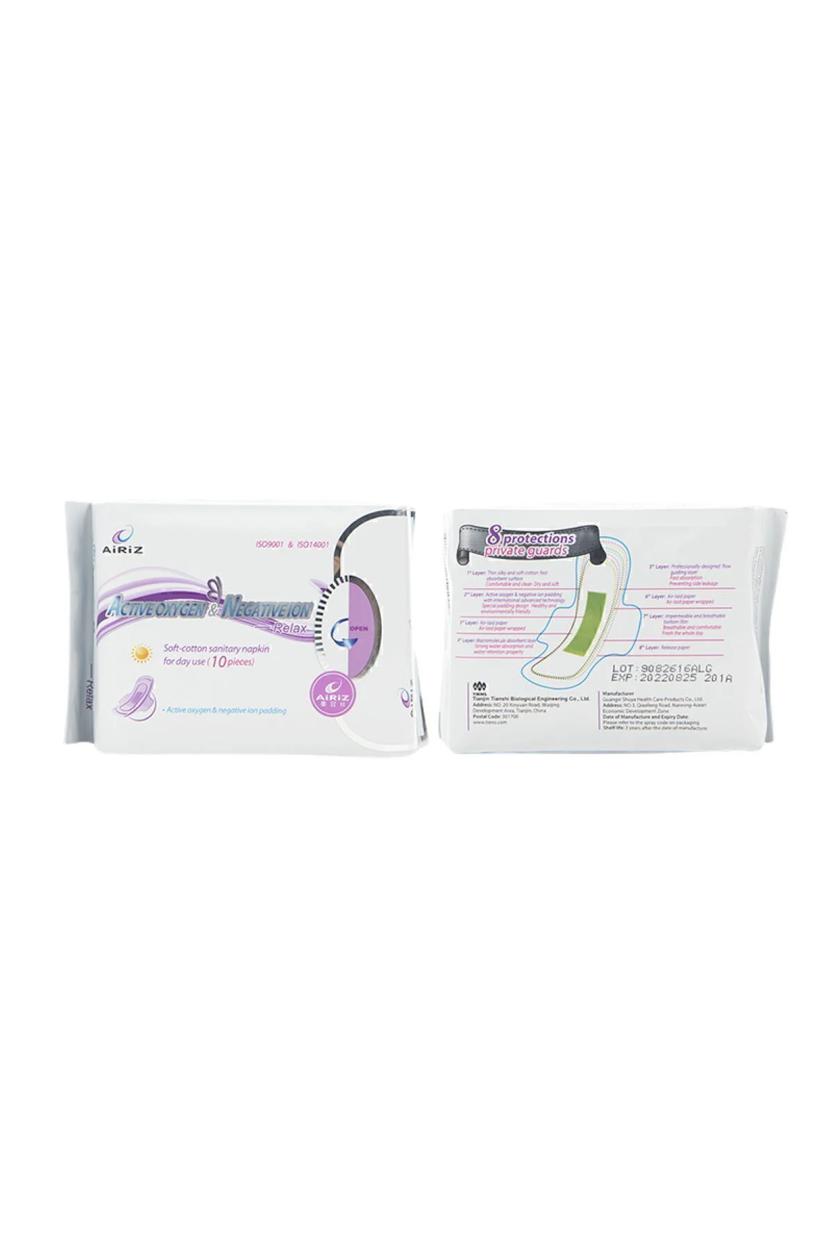 Airiz Hijyenik Kadın Pedi 1 Paket 10 Lu Gündüz 1 Paket 30 Lu Günl