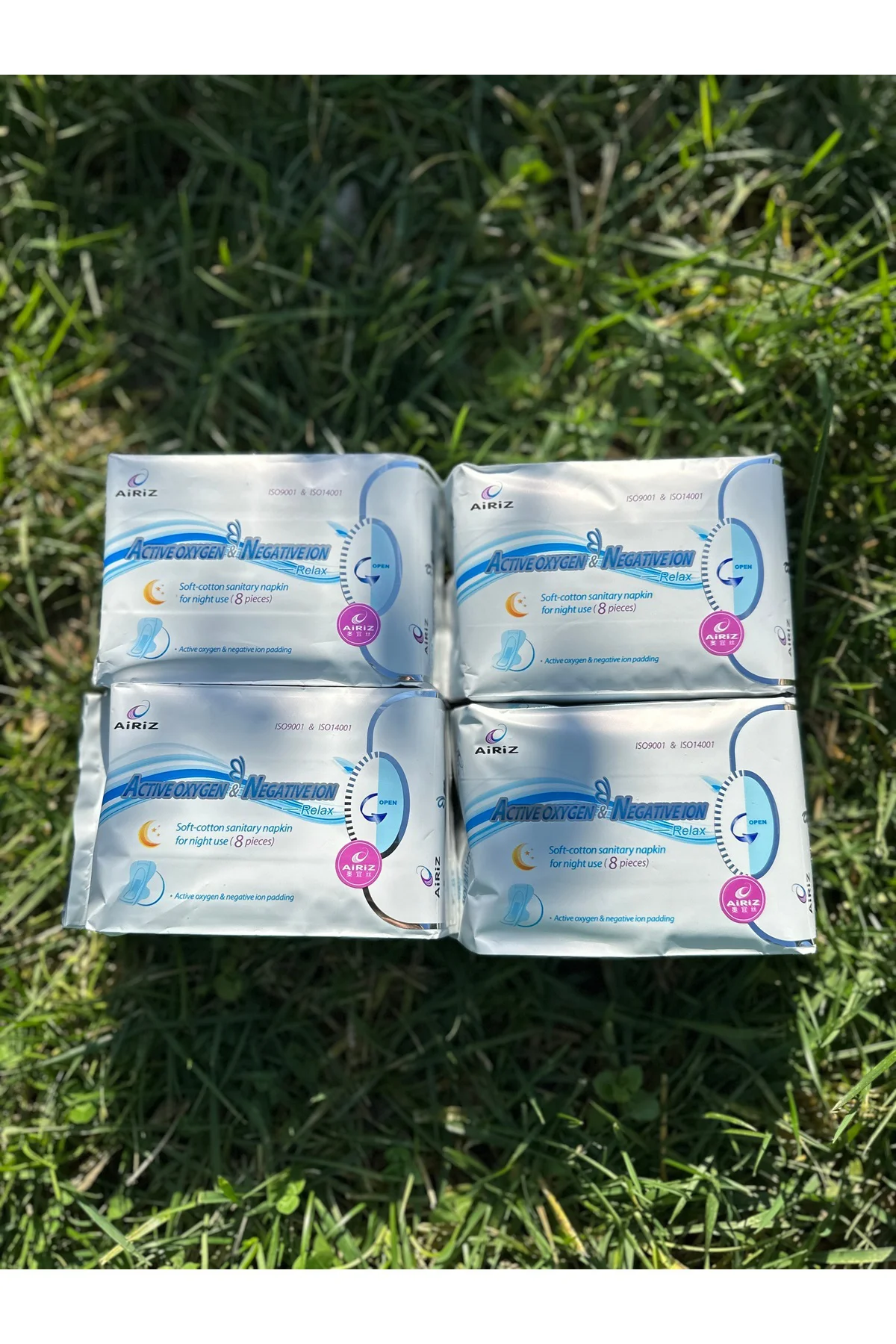 Airiz Hijyenik Kadın Pedi 4 Paket 8'li Gece