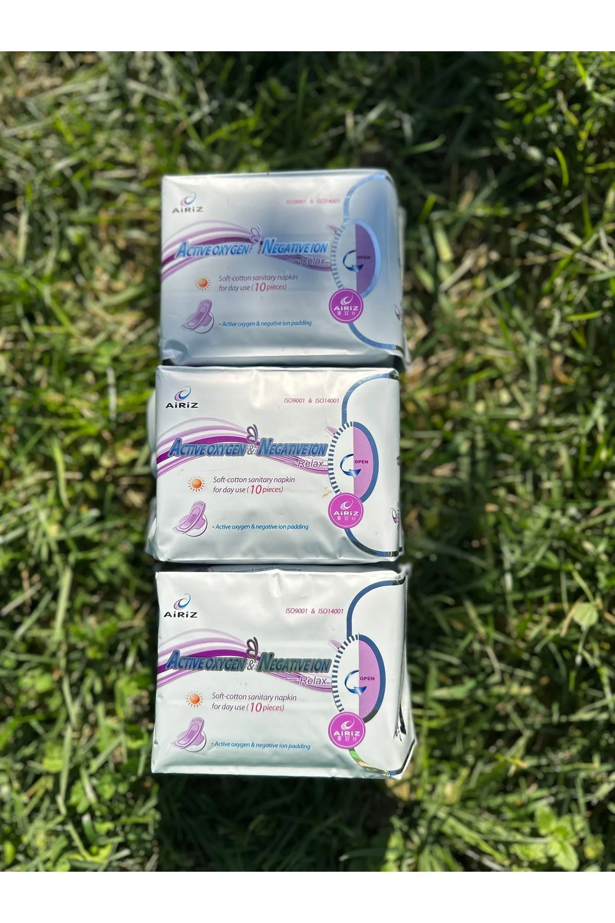 Airiz Hijyenik Kadın Pedi 3 Paket 10'lu Gündüz