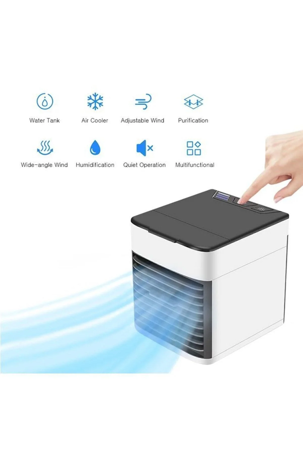 Airlife Taşınabilir Klima Kişisel Masaüstü Hava Soğutucu Nemlendi