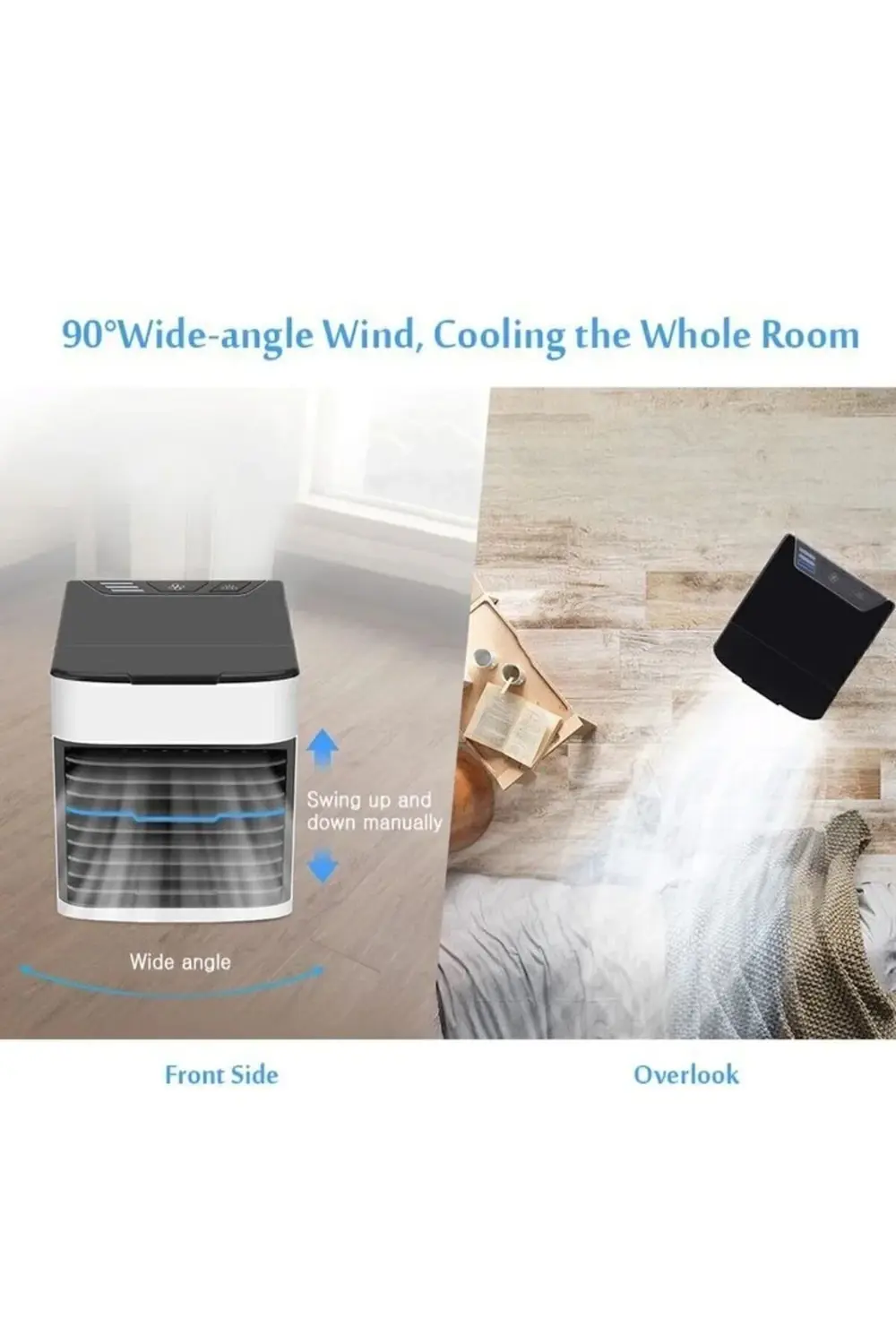 Airlife Taşınabilir Klima Kişisel Masaüstü Hava Soğutucu Nemlendi