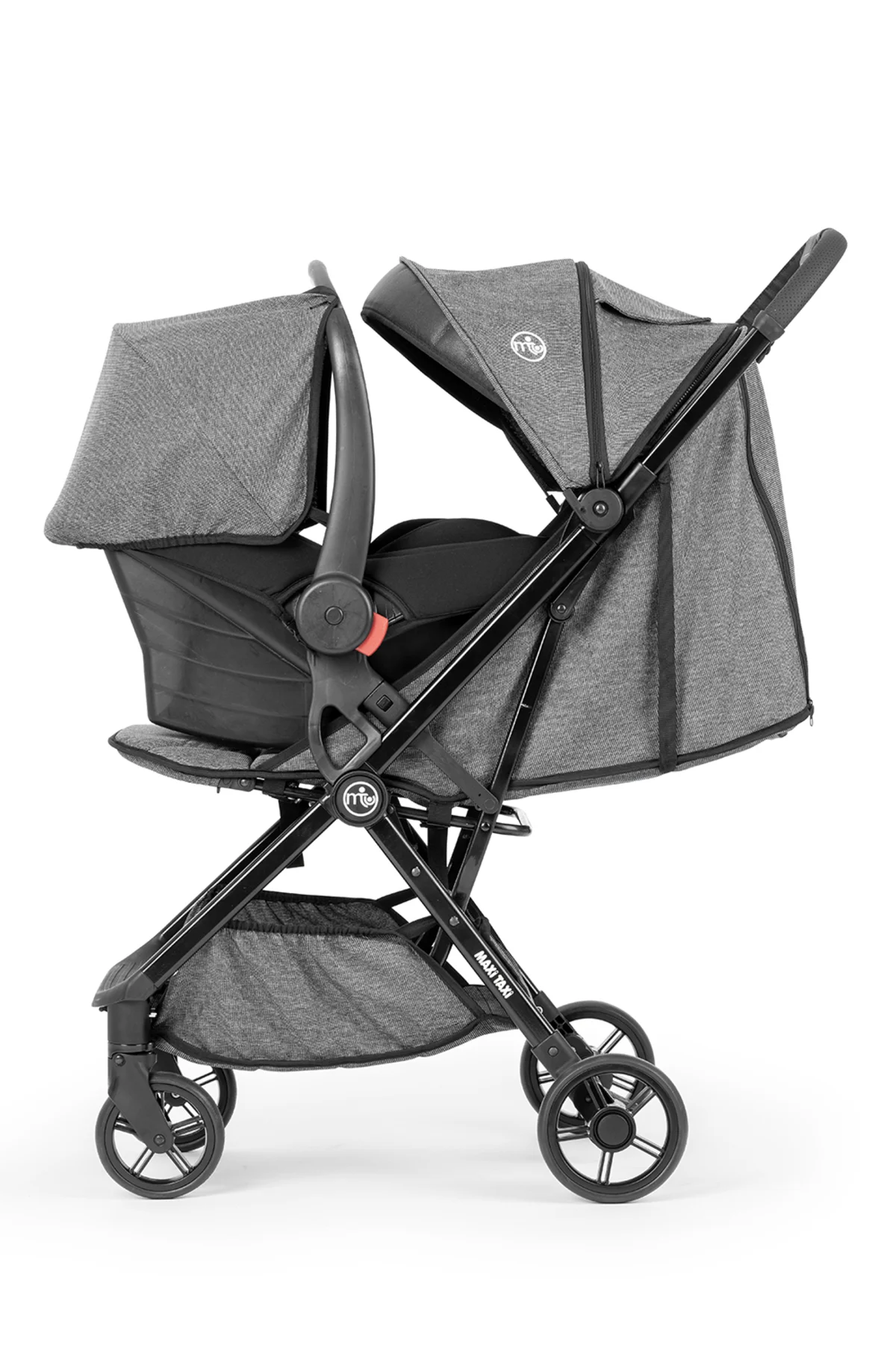 Airmini Otomatik Katlanır Kabin Boy Travel Sistem Bebek Arabası