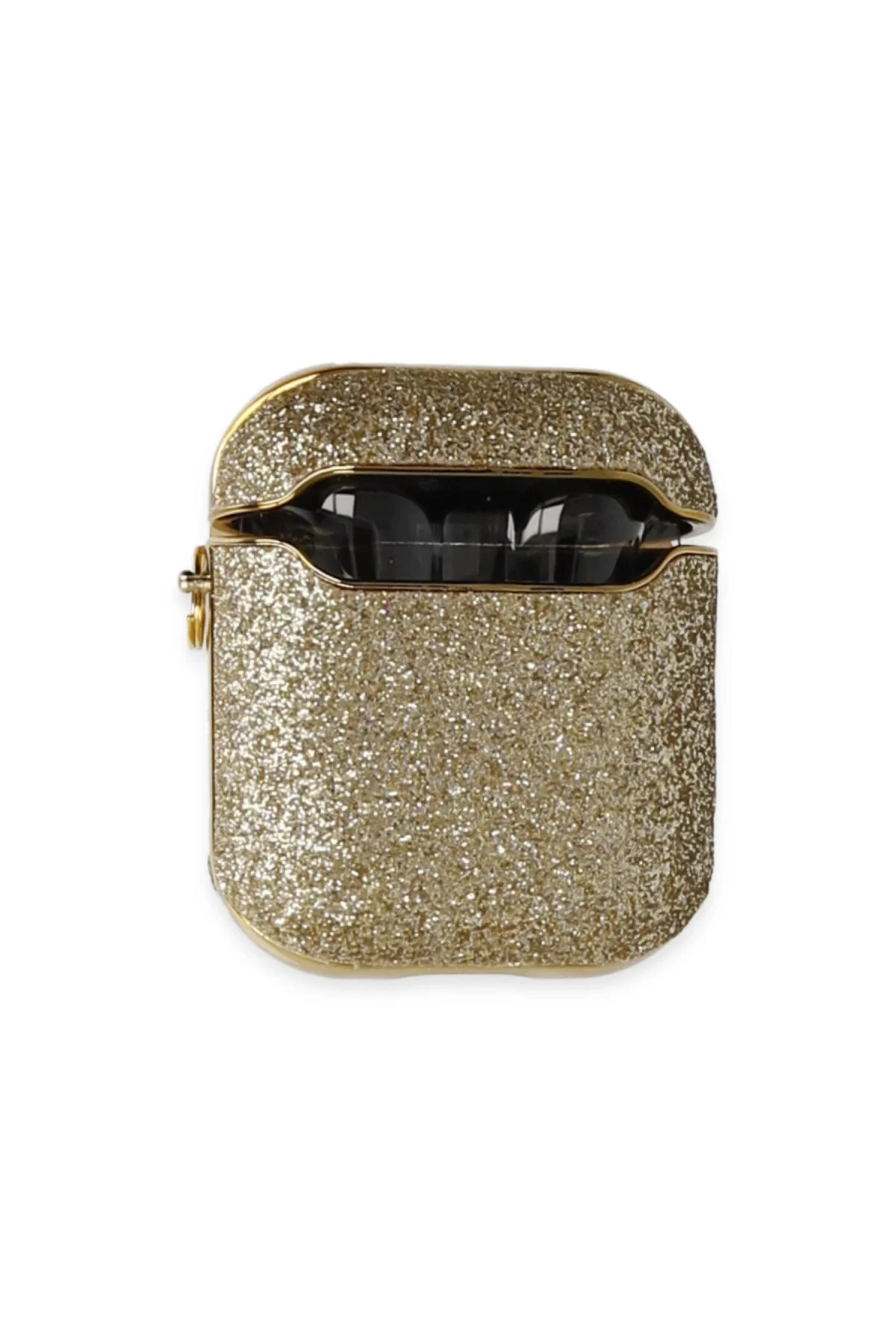 Airpods 2 (2.nesil) Spell Simli Kılıf - Gold
