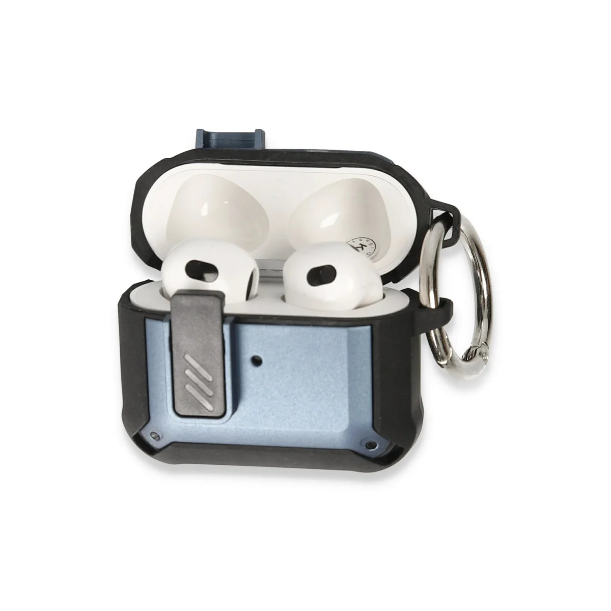 Airpods 3 (3. Nesil) Truva Kılıf - Mavi, Şık ve Korumalı Kılık