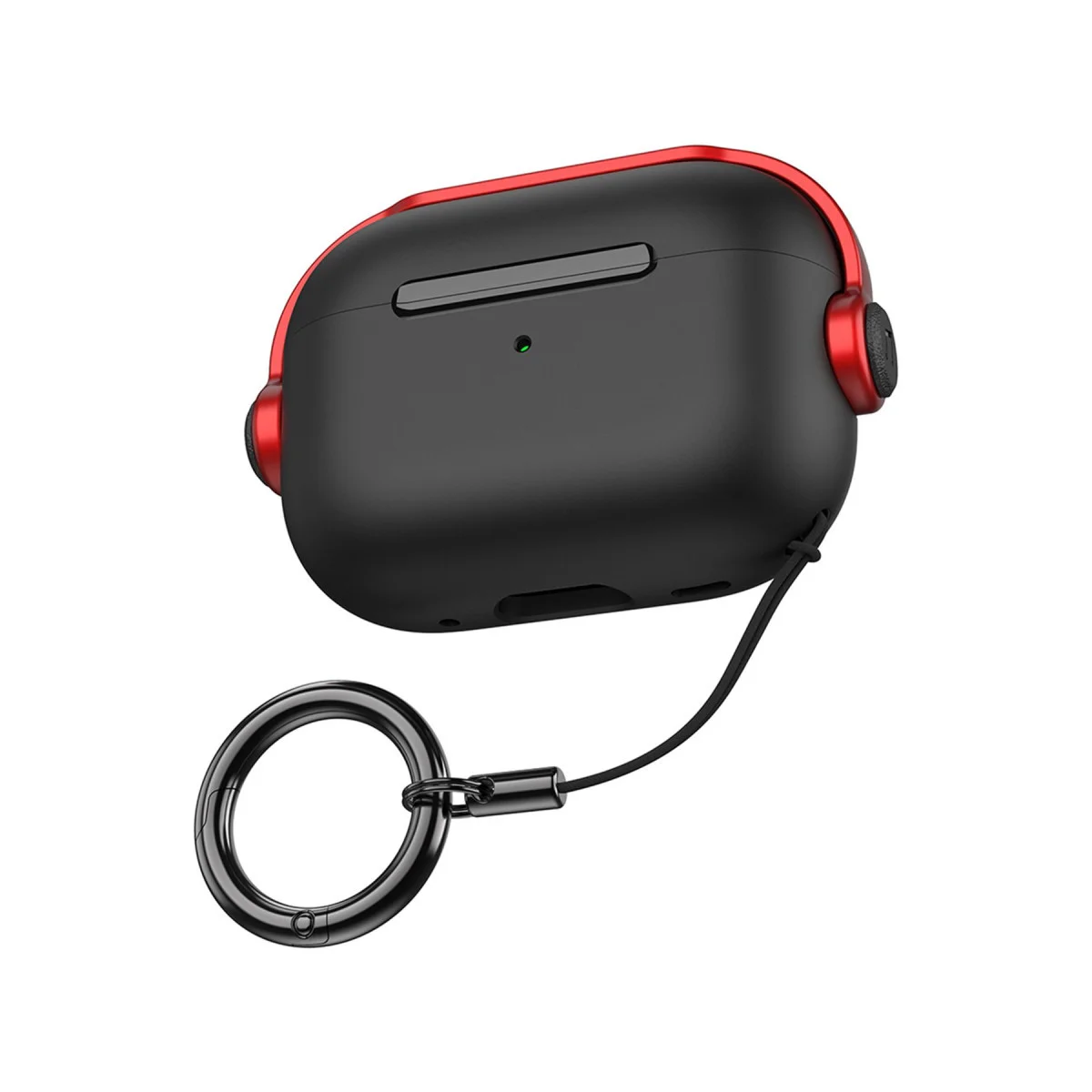 AirPods 3 Cool Kılıf - Siyah/Kırmızı Şok Emici Koruma