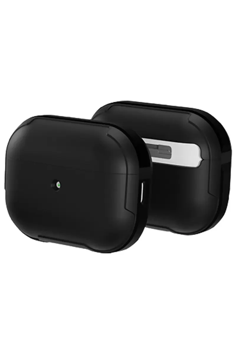 Airpods 3 ile Uyumlu MO-A8 Armor Kılıf - Siyah