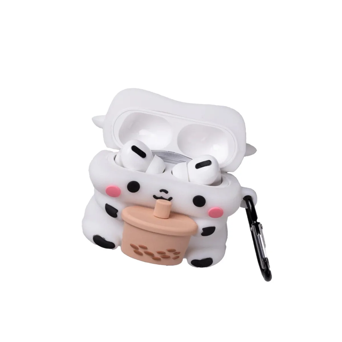 Airpods 3 Karakter Silikon Koruma Kılıfı - Desen 11 (Tam Uyumlu)