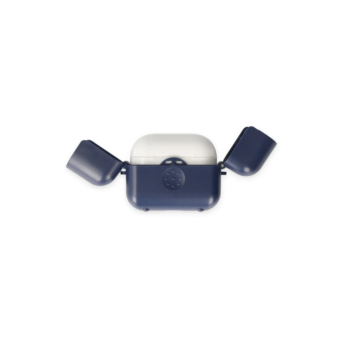 Airpods 3. Nesil Basmalı Kılıf - Lacivert Şık ve Koruyucu Koruma Kılıfı
