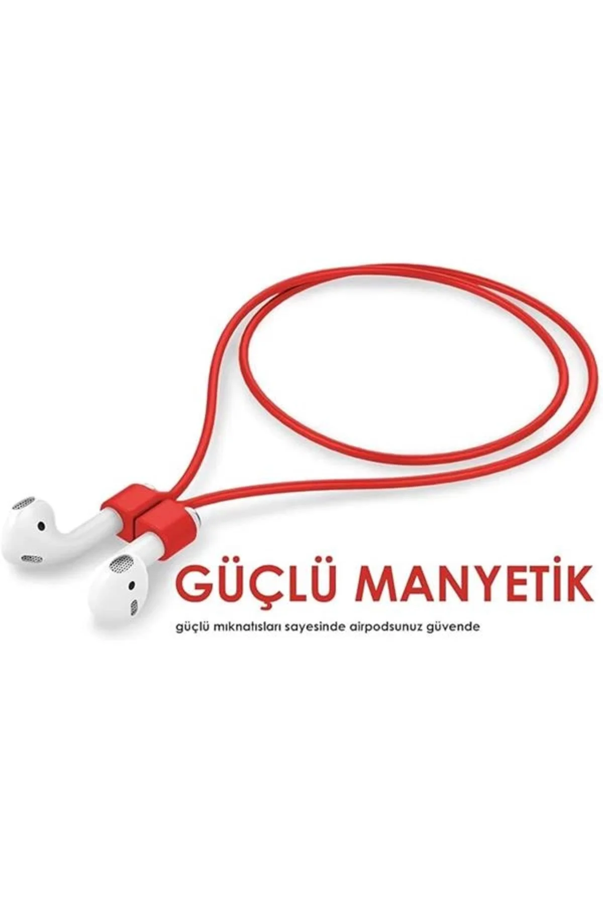Airpods İle Uyumlu Kulaklık Askısı Boyunluk Aparatı Mıknatıslı Ai
