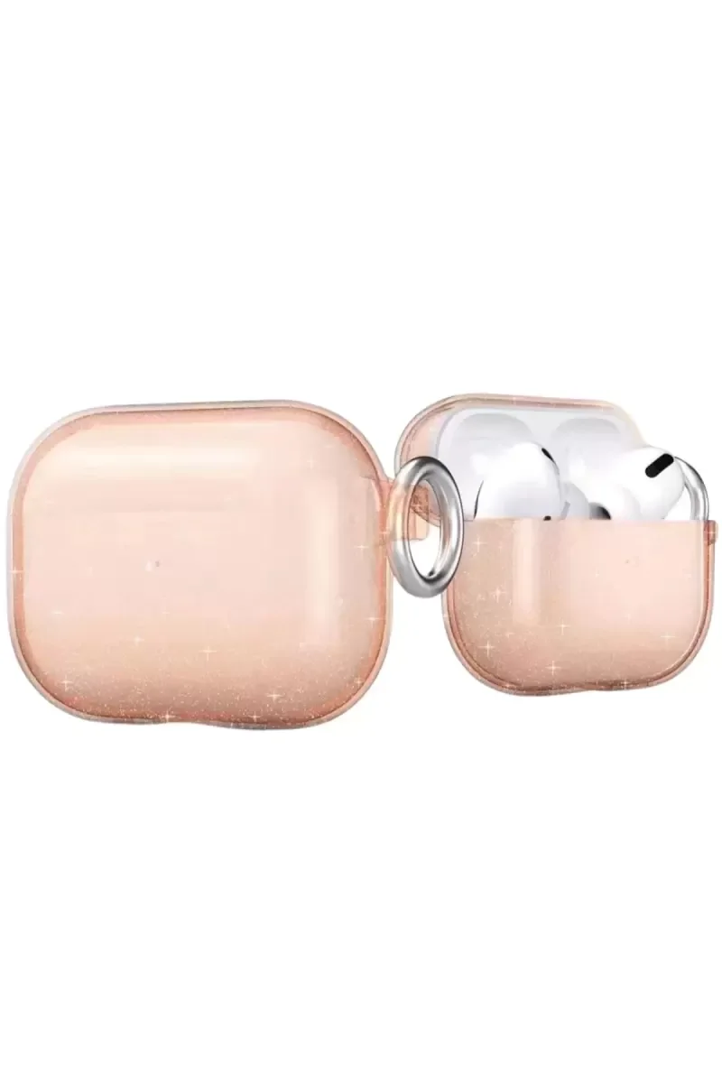 Airpods Pro 2 (2.nesil) ile Uyumlu Shell Kılıf - Gold Renk Koruyucu Kapak