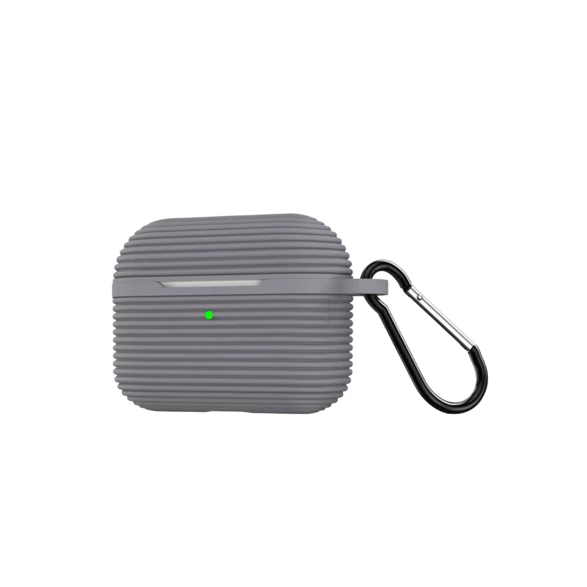 Airpods Pro 3 (3.nesil) Raven Silikon Kılıf - Gri - Koruma ve Tasarım