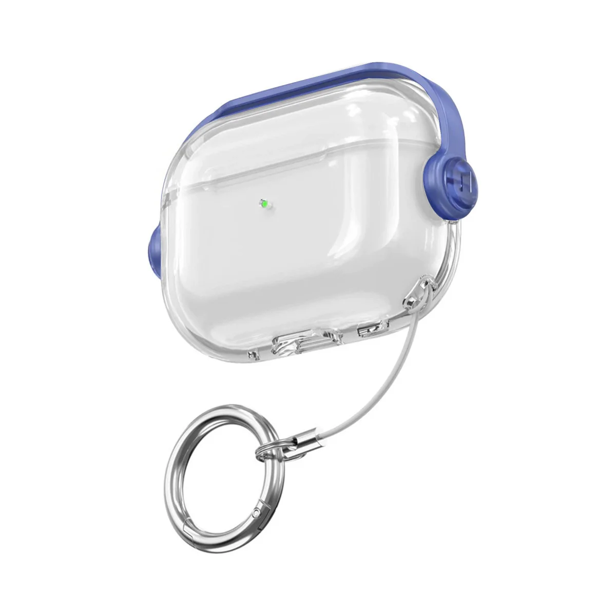 Airpods Pro 3 (3.nesil) Mavi Tema Kılıf - 360° Döner Kapak ve Premium Koruma