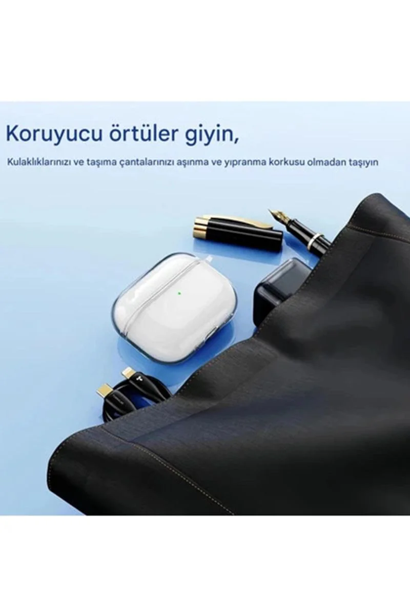 Airpods Pro 3 ile Uyumlu Şeffaf Crystal Clear Kılıf – Ultra Berrak Koruma Fiyatı, Yorumları ve Özellikleri