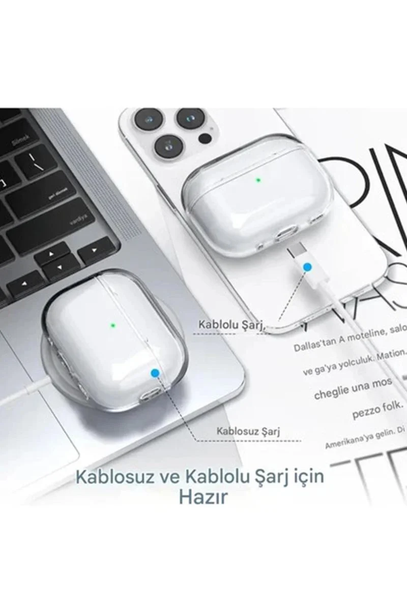 Airpods Pro 3 ile Uyumlu Şeffaf Crystal Clear Kılıf – Ultra Berrak Koruma Fiyatı, Yorumları ve Özellikleri