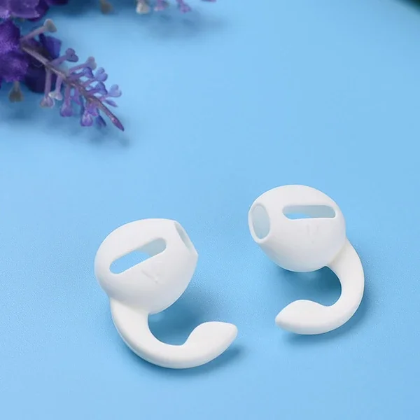 AirPods Silikon Sabitleyici Kılıf – Kulaktan Düşmeyi Önleyen Sağ Sol Set