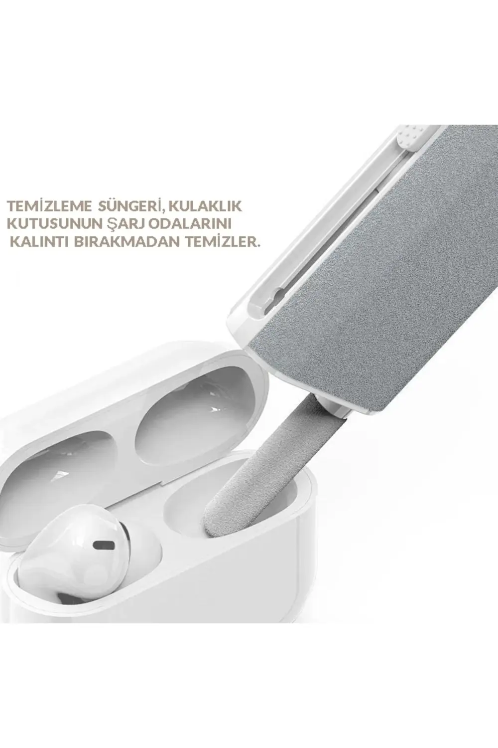 Airpods Temizleme Kiti Kulaklık Ekran Temizleyici 5in1 Taşınabili