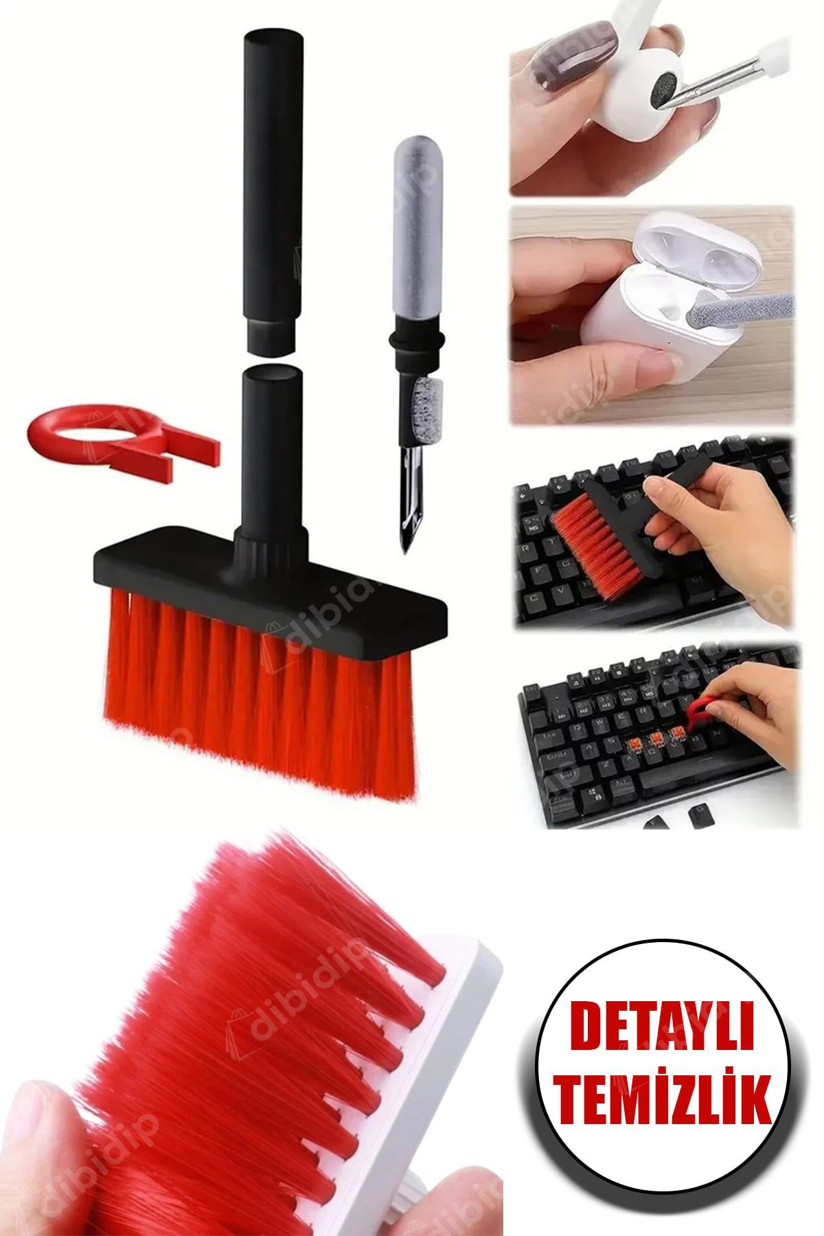 🖥️📱Airpords & Klavye Temizleme Fırçası